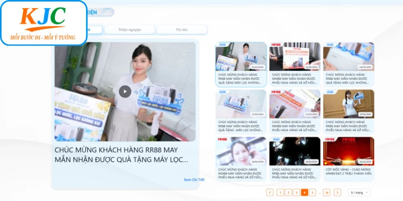 Cách liên minh KCJ tổ chức các sự kiện thành công